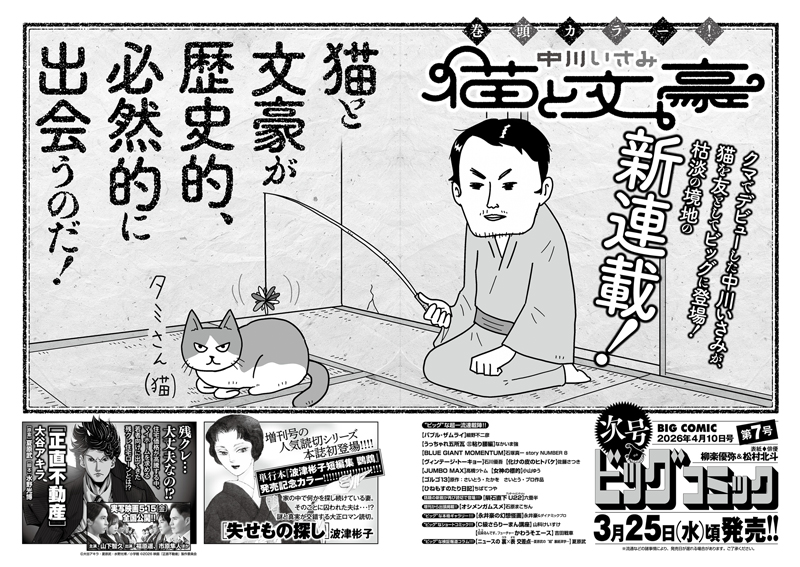 ビッグコミック 次号予告